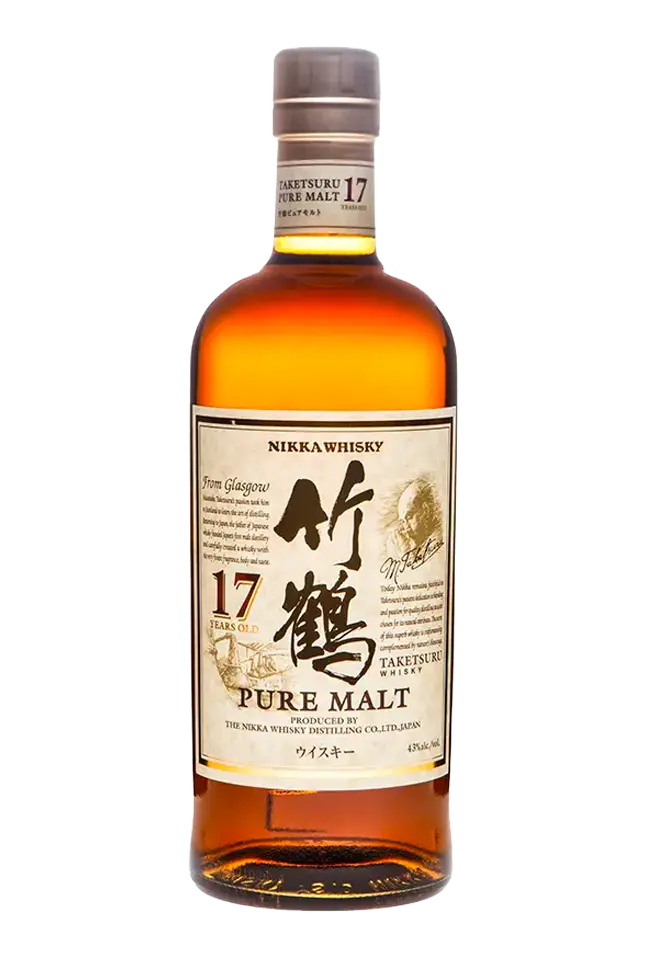 Nikka Taketsuru 17 Year Old Pure Malt Whisky bottle