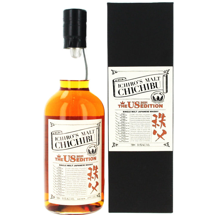 Ichiro's Malt Chichibu The US 2021 Edition Japanese Whisky bottle