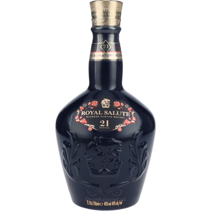 Royal Salute 21 Year Old Blended Scotch Whisky bottle