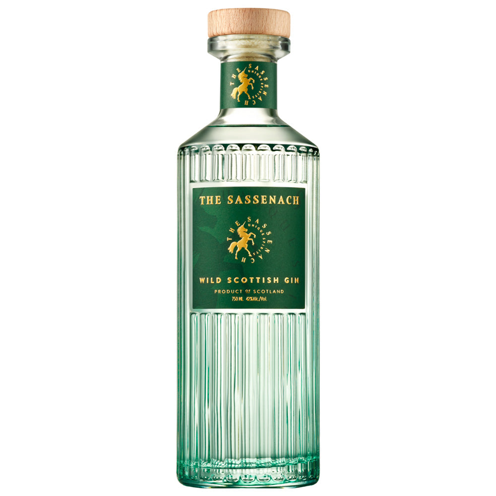 The Sassenach Wild Scottish Gin bottle