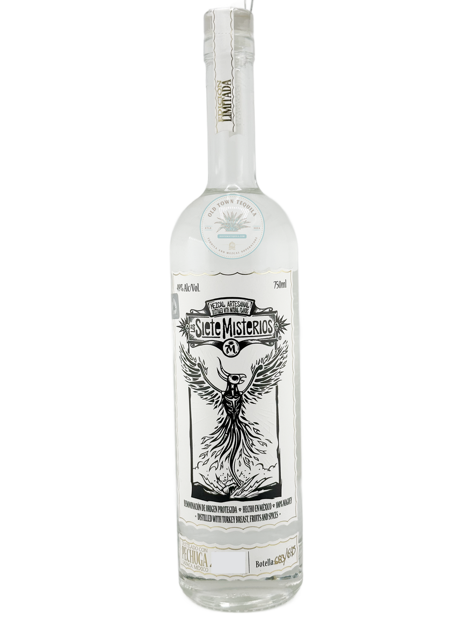 Siete Misterios Pechuga Mezcal bottle