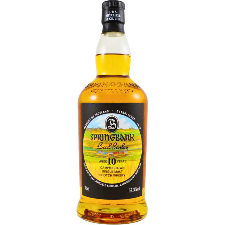 Springbank Local Barley 10 Year Old Single Malt Scotch Whisky bottle