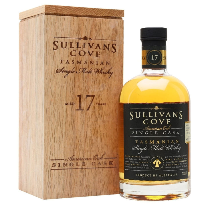 Sullivans Cove Old & Rare American Oak 17 Year Old Single Cask bottle