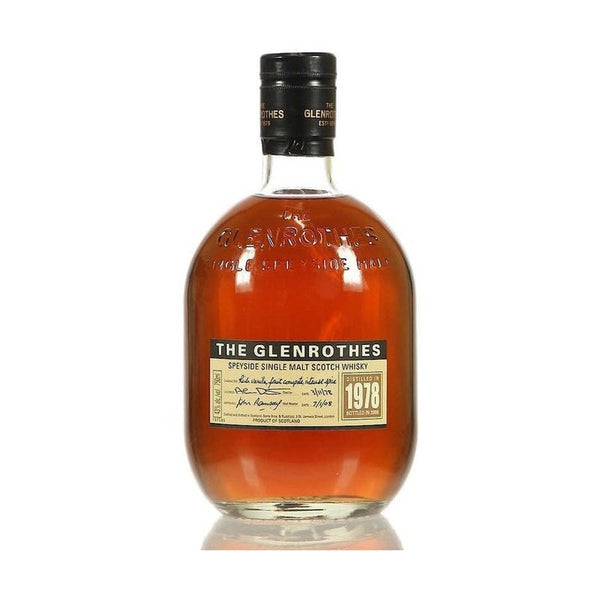 The Glenrothes 1978 Vintage Scotch Whisky bottle