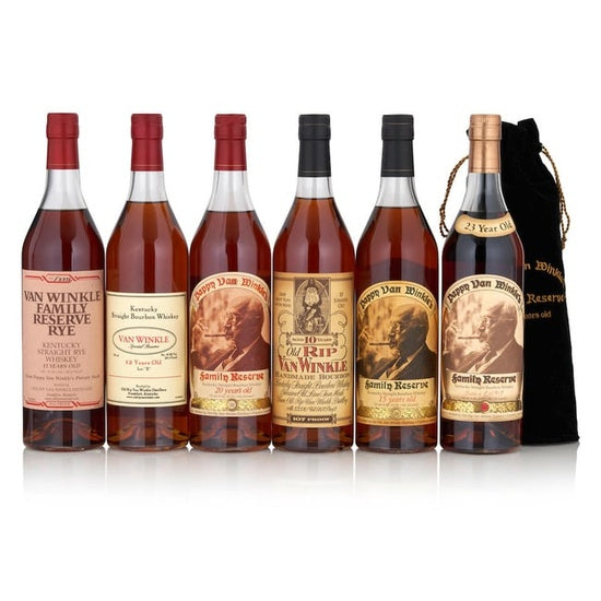 Pappy Van Winkle - Six Bottle Set (750ml) bottle