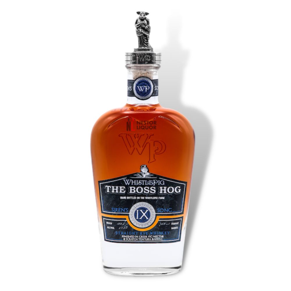 WhistlePig The Boss Hog IX: Siren's Song Straight Rye Whiskey bottle