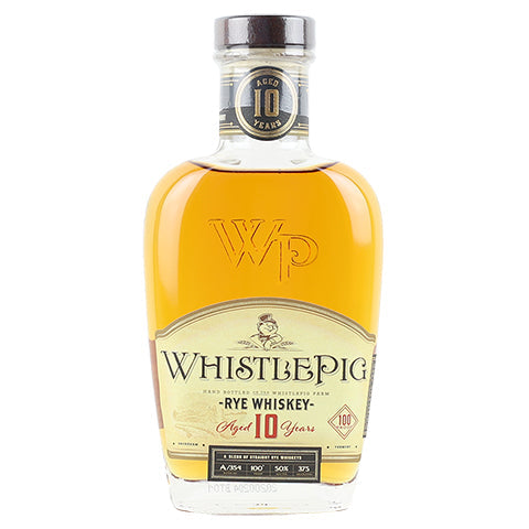 WhistlePig 10 Year Rye 375ml bottle