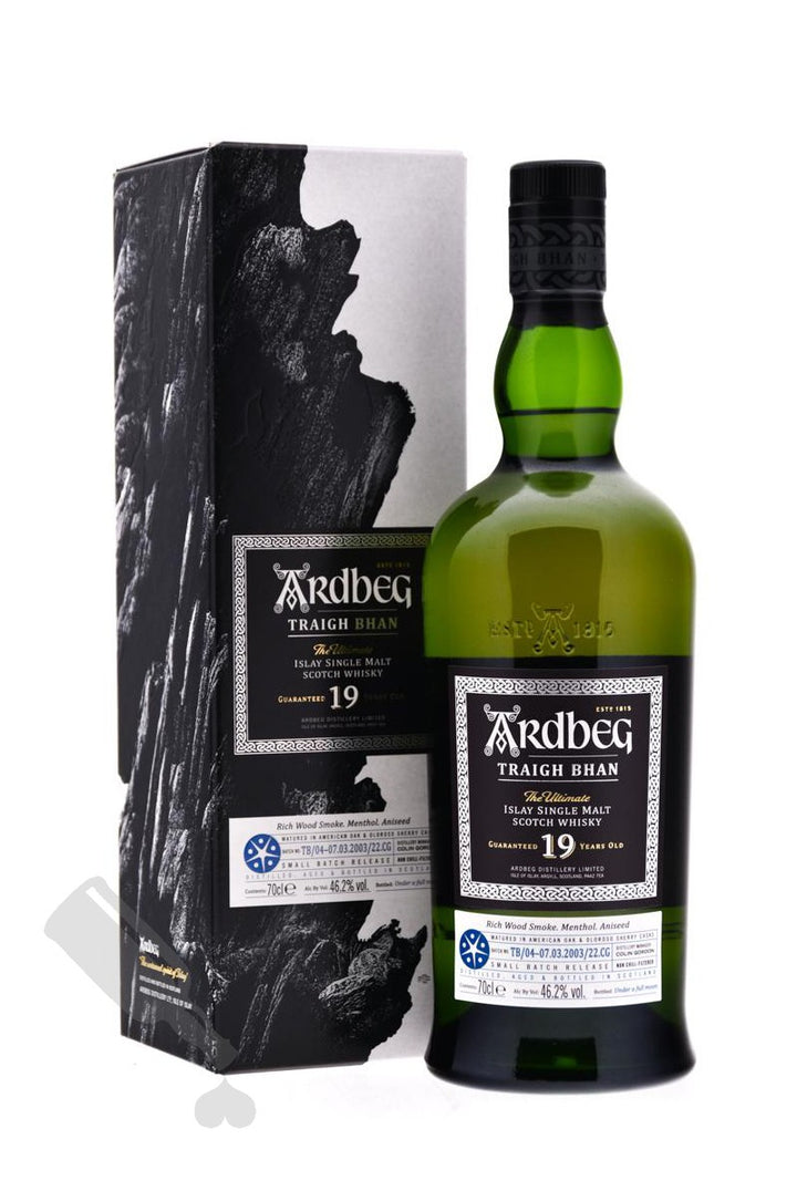 Ardbeg Traigh Bhan 19 Year Old 2022 Edition Single Malt Scotch Whisky bottle