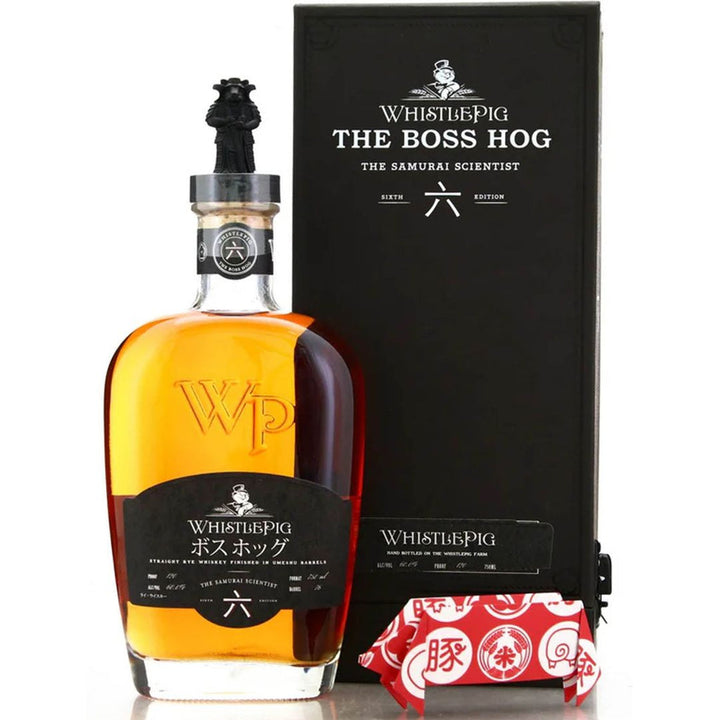 WhistlePig The Boss Hog Edition 六 – The Samurai Scientist Katakana Edition bottle