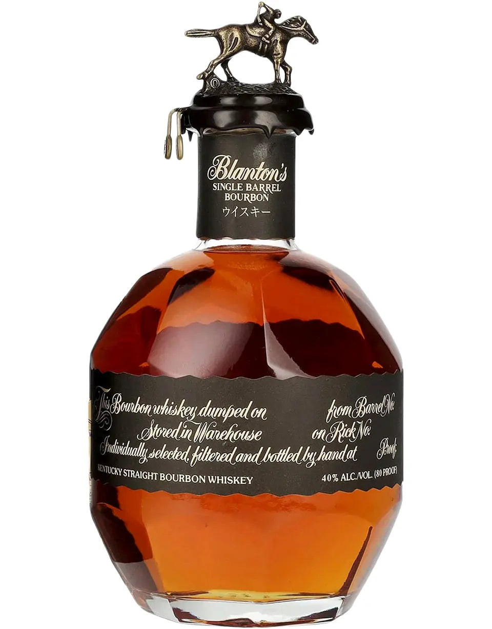 Blanton's Single Barrel Black Label Kentucky Straight Bourbon Whiskey bottle