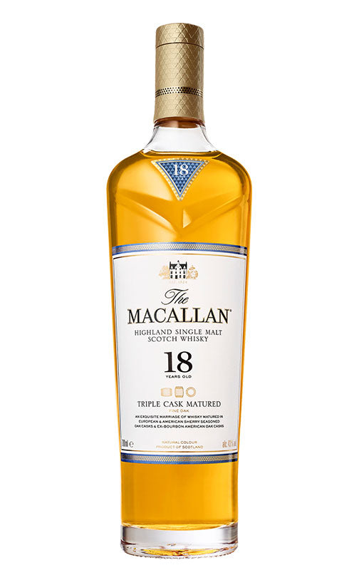 The Macallan Triple Cask Matured 18 Year Old Single Malt Scotch Whisky bottle