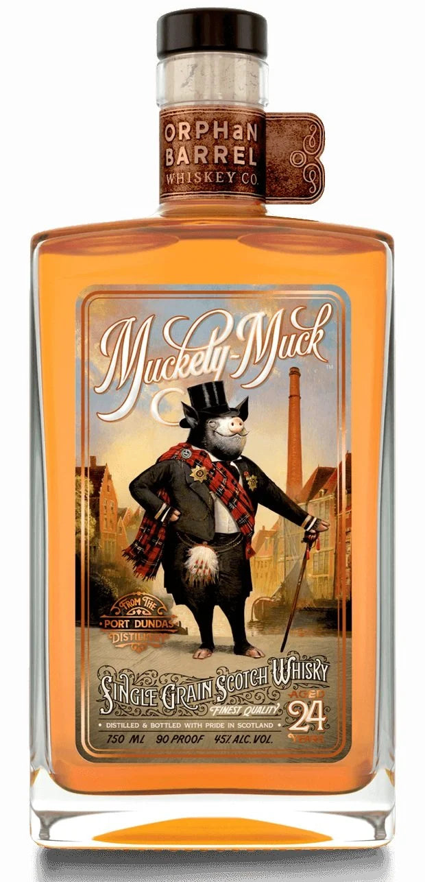 Orphan Barrel Muckety-Muck 24 Year Old Scotch Whisky bottle