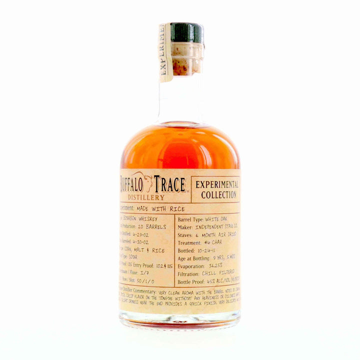 Buffalo Trace Experimental Collection No. 24 Baijiu Style Spirit bottle