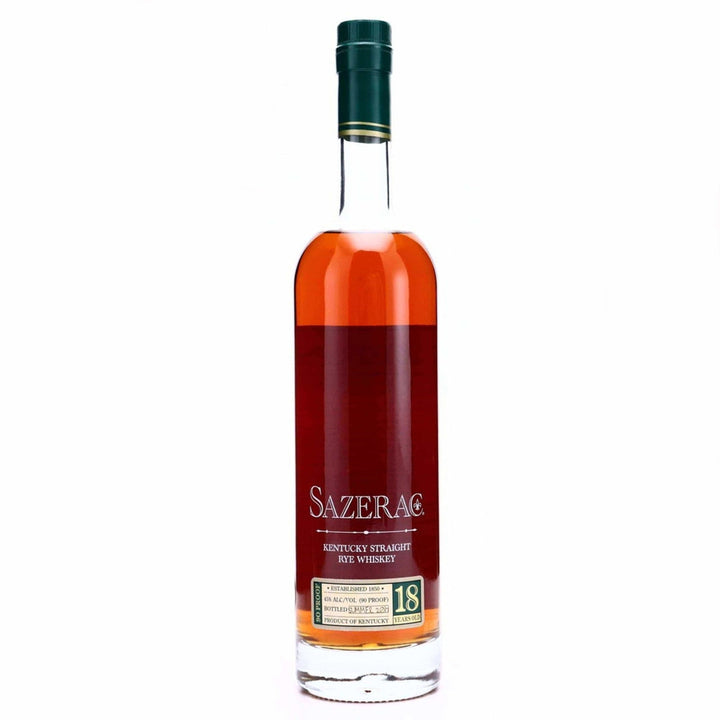 Sazerac 18 Year Old 2018 Antique Collection Kentucky Straight Rye Whiskey bottle