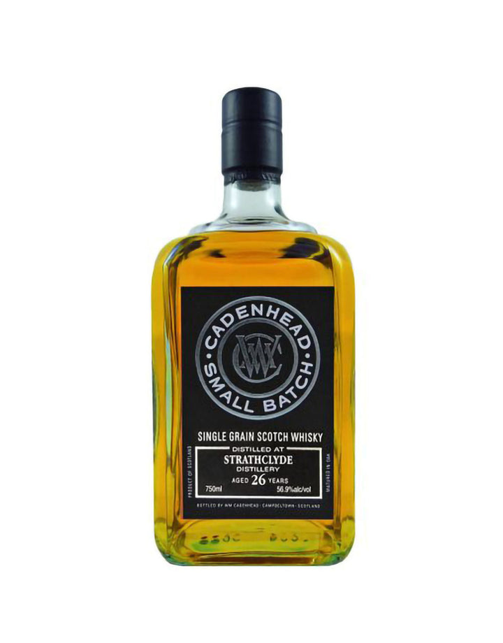 Cadenhead Strathclyde 26 Year Old Single Grain Scotch Whisky bottle