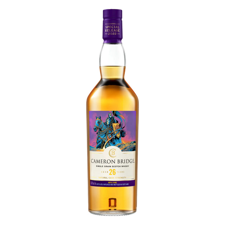 Cameronbridge 26 Year Old 2022 Special Release Single Grain Scotch Whisky bottle
