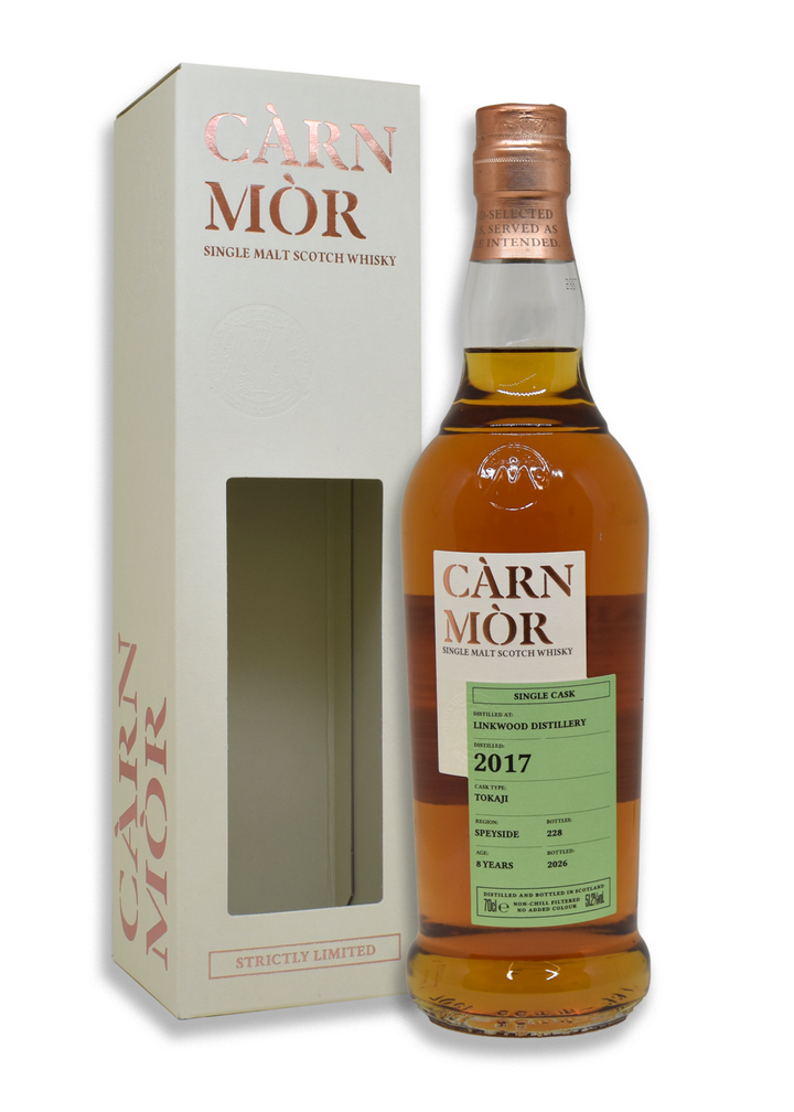 Càrn Mòr 8 Year Old Speyside Single Malt Scotch Whisky bottle
