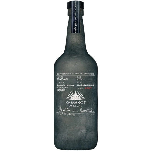 Casamigos Mezcal | 40% vol | 70cl | Artisanal Agave Spirit | Notes of Smoke & Black Pepper | Recommended for Cocktails & Alcohol Drinks | Made from Espadin Agave in Oaxaca | Mexico bottle