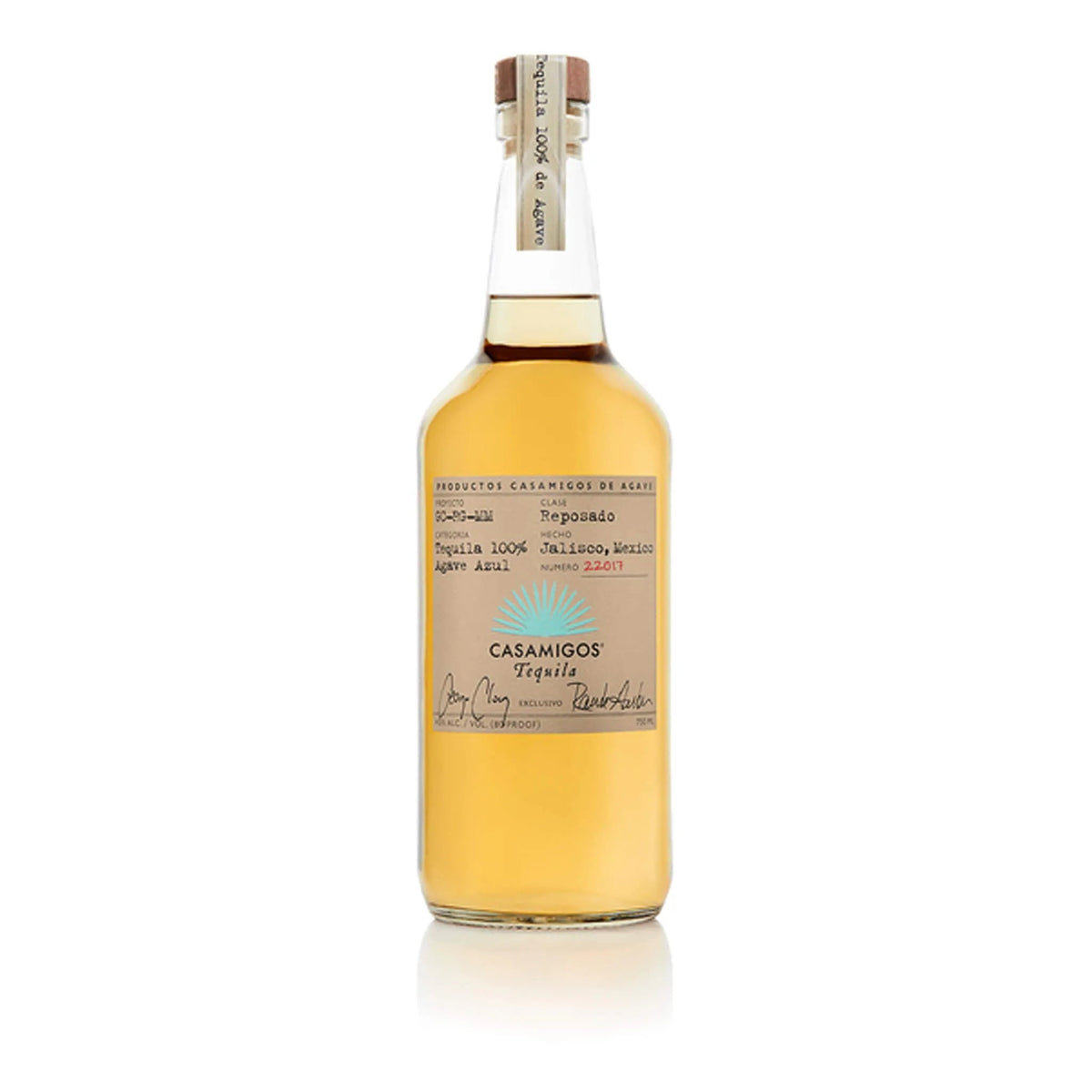 Casamigos Tequila Reposado bottle