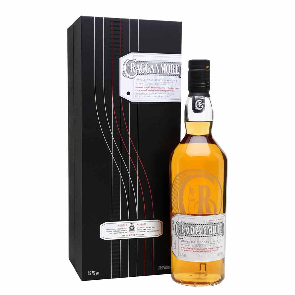 Cragganmore Natural Cask Strength 2016 Edition Single Malt Scotch Whisky bottle