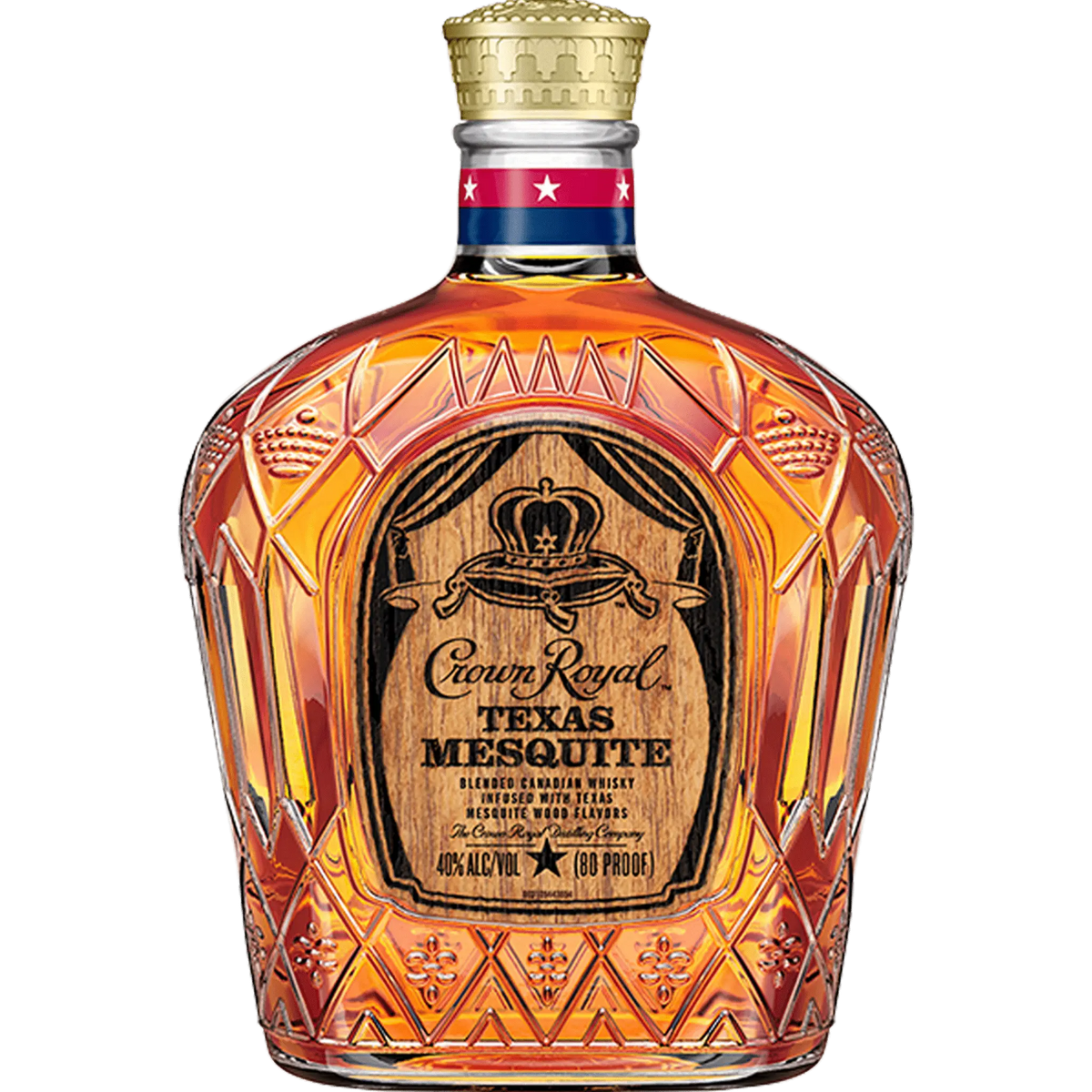 Crown Royal Texas Mesquite Blended Canadian Whisky bottle