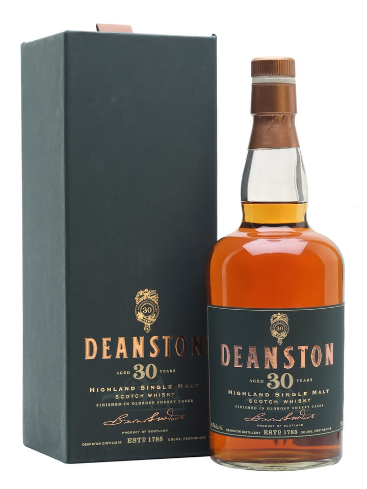 Deanston 30 Year Old Single Malt Scotch Whisky bottle