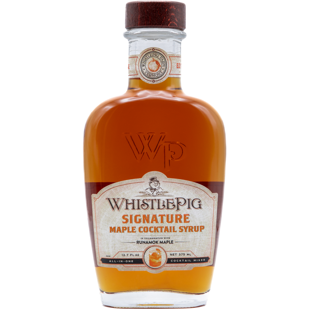 WhistlePig Signature Orange Maple Cocktail Syrup bottle