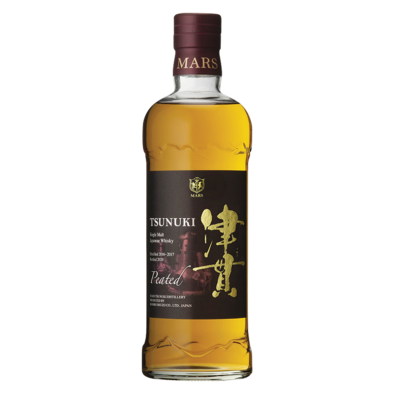 Mars Iwai Tsunuki Peated Single Malt Japanese Whisky bottle