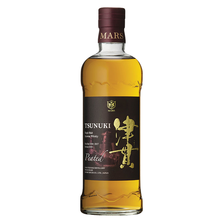 Mars Iwai Tsunuki Peated Single Malt Japanese Whisky bottle