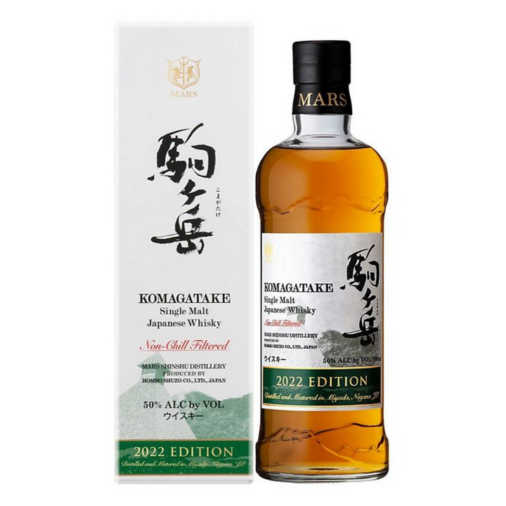 Mars Shinshu Komagatake Limited Edition 2022 Japanese Single Malt Whisky bottle