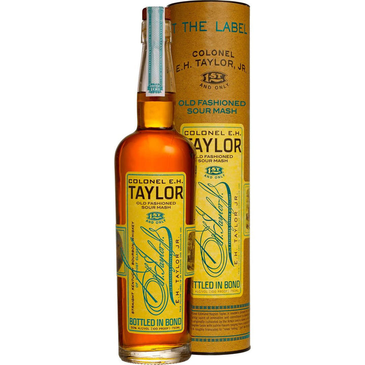 Colonel E.H. Taylor, Jr. Old Fashioned Sour Mash Kentucky Straight Bourbon Whiskey bottle