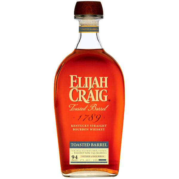 Elijah Craig Toasted Barrel Bourbon bottle
