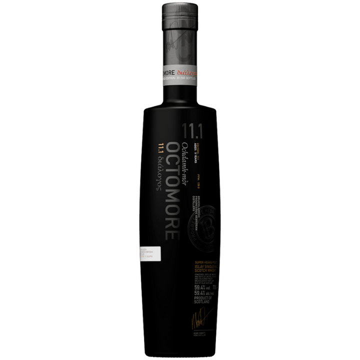 Bruichladdich Octomore 11.1 Single Malt Scotch Whisky bottle