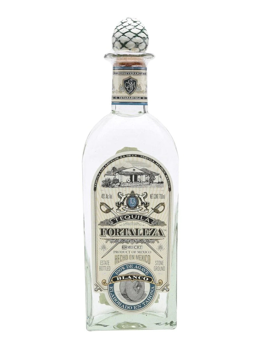 Tequila Fortaleza Blanco Lot 100 bottle