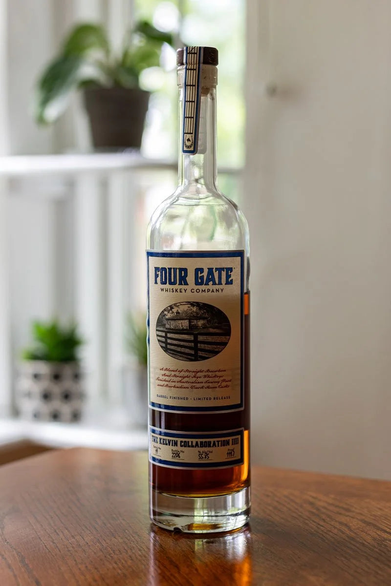 Four Gate The Kelvin Collaboration II Batch 6 Bourbon Whiskey bottle
