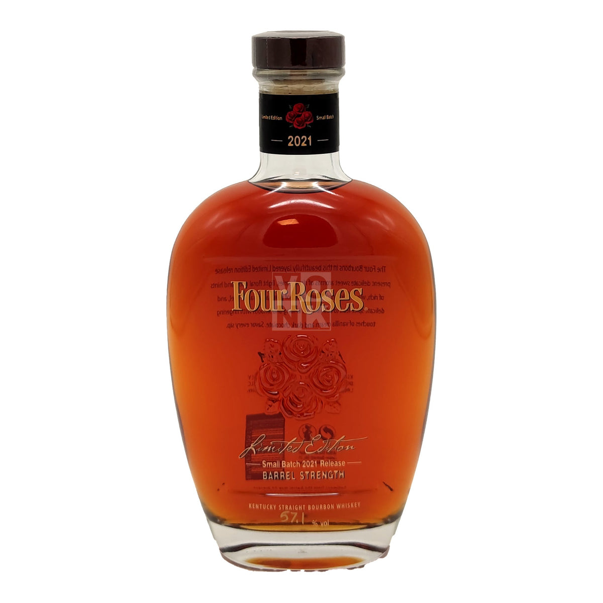 Four Roses Cask Strength Small Batch 2021 Bourbon Whiskey bottle