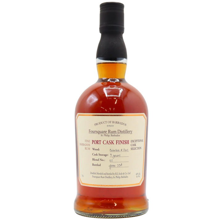 FourSquare Port Cask Finish Rum bottle