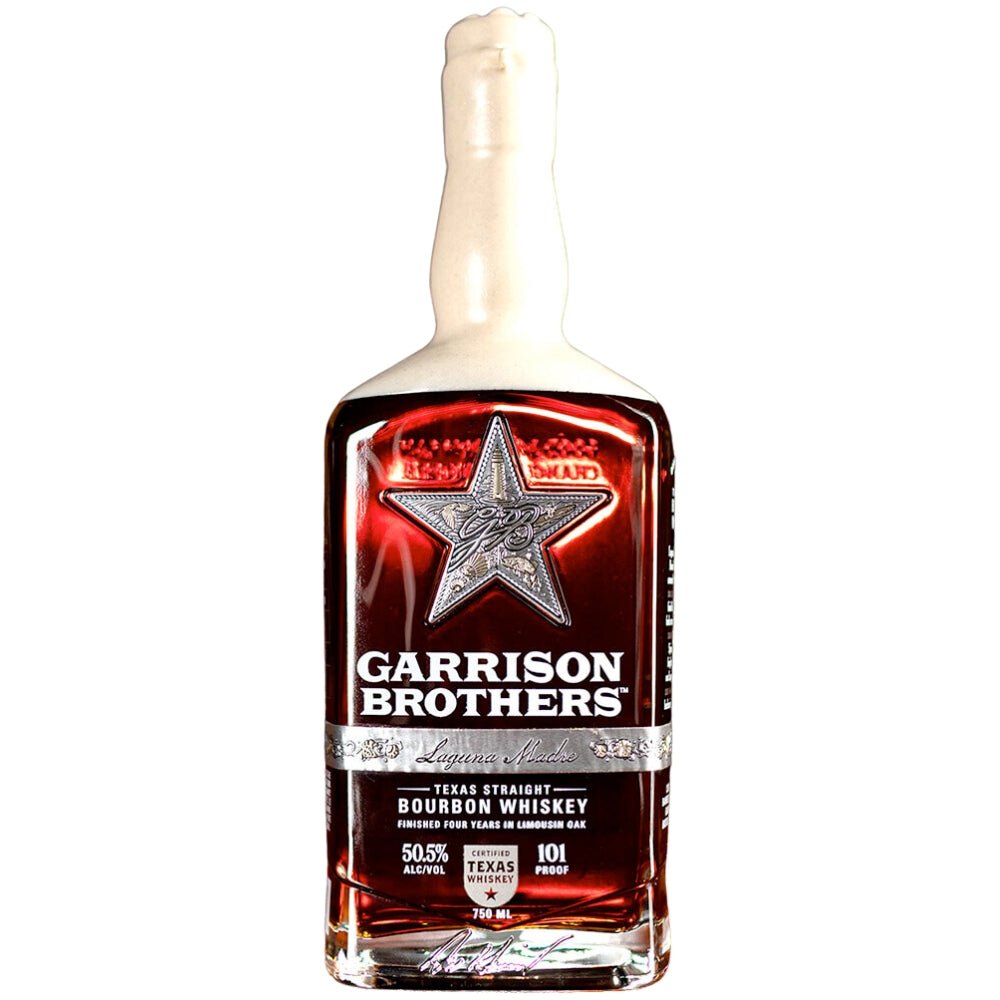 Garrison Brothers Laguna Madre Texas Bourbon Whiskey bottle