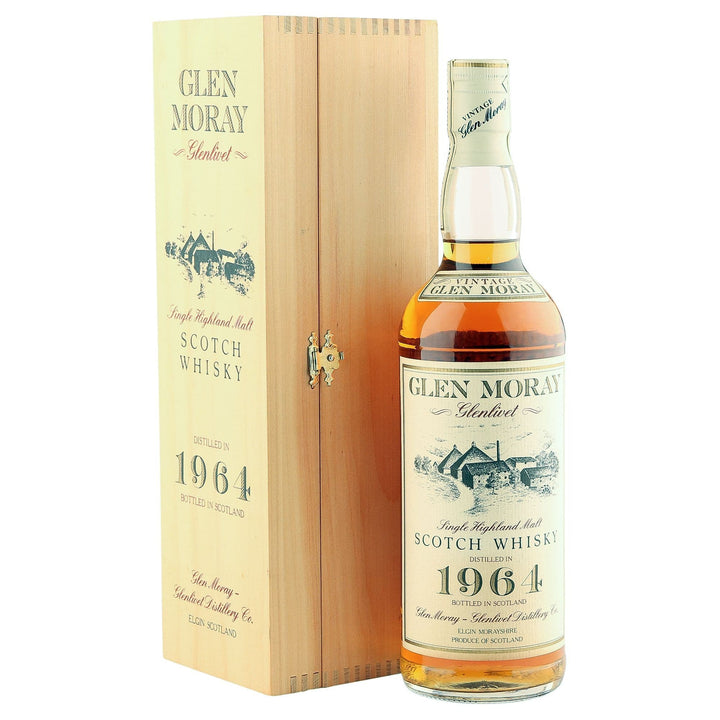 Glen Moray 27 Year Old 1964 Single Malt Scotch Whisky bottle
