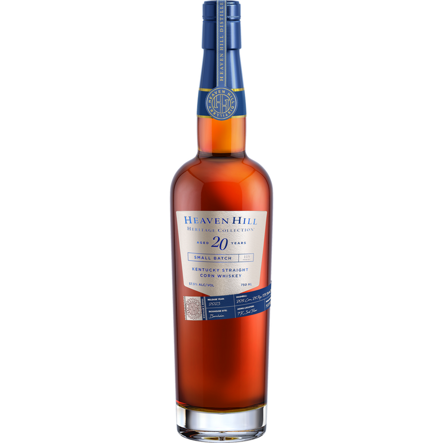 Heaven Hill Heritage Collection 20 Year Old Whiskey bottle