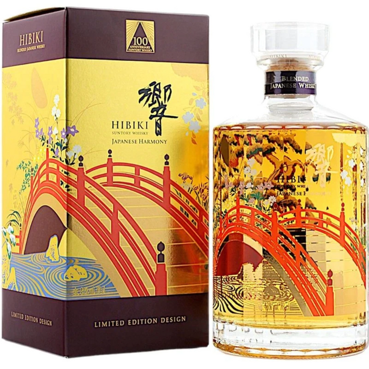 Hibiki Harmony 100th Anniversary Limited Edition bottle
