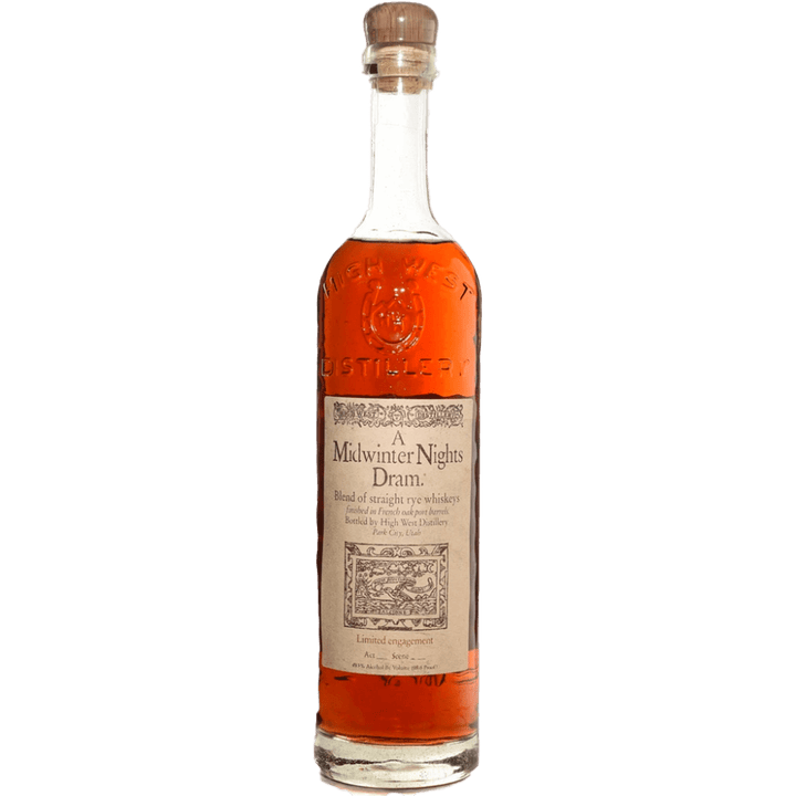 High West Midwinter Nights Dram Act 3 bottle