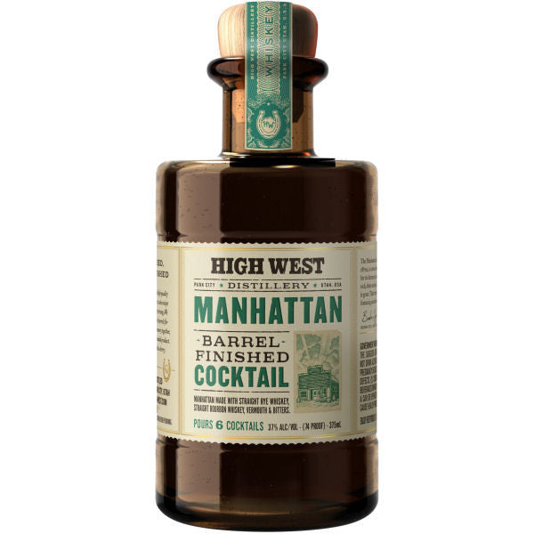 High West Manhattan Barrel Finished Cocktail 375ml bottle