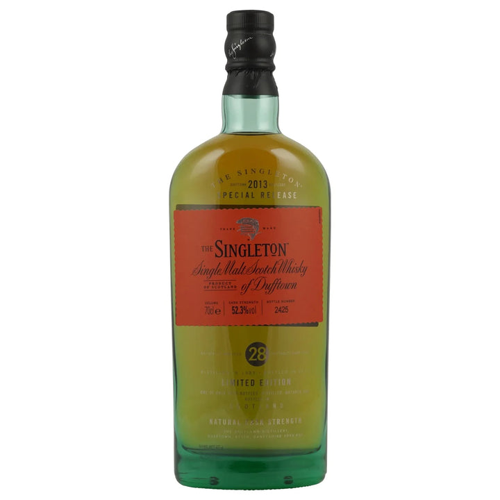 The Singleton of Dufftown 28 Year Old Single Malt Scotch Whisky bottle