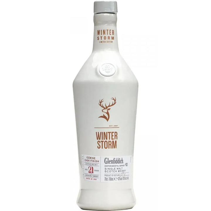 Glenfiddich Winter Storm Single Malt Scotch Whisky bottle