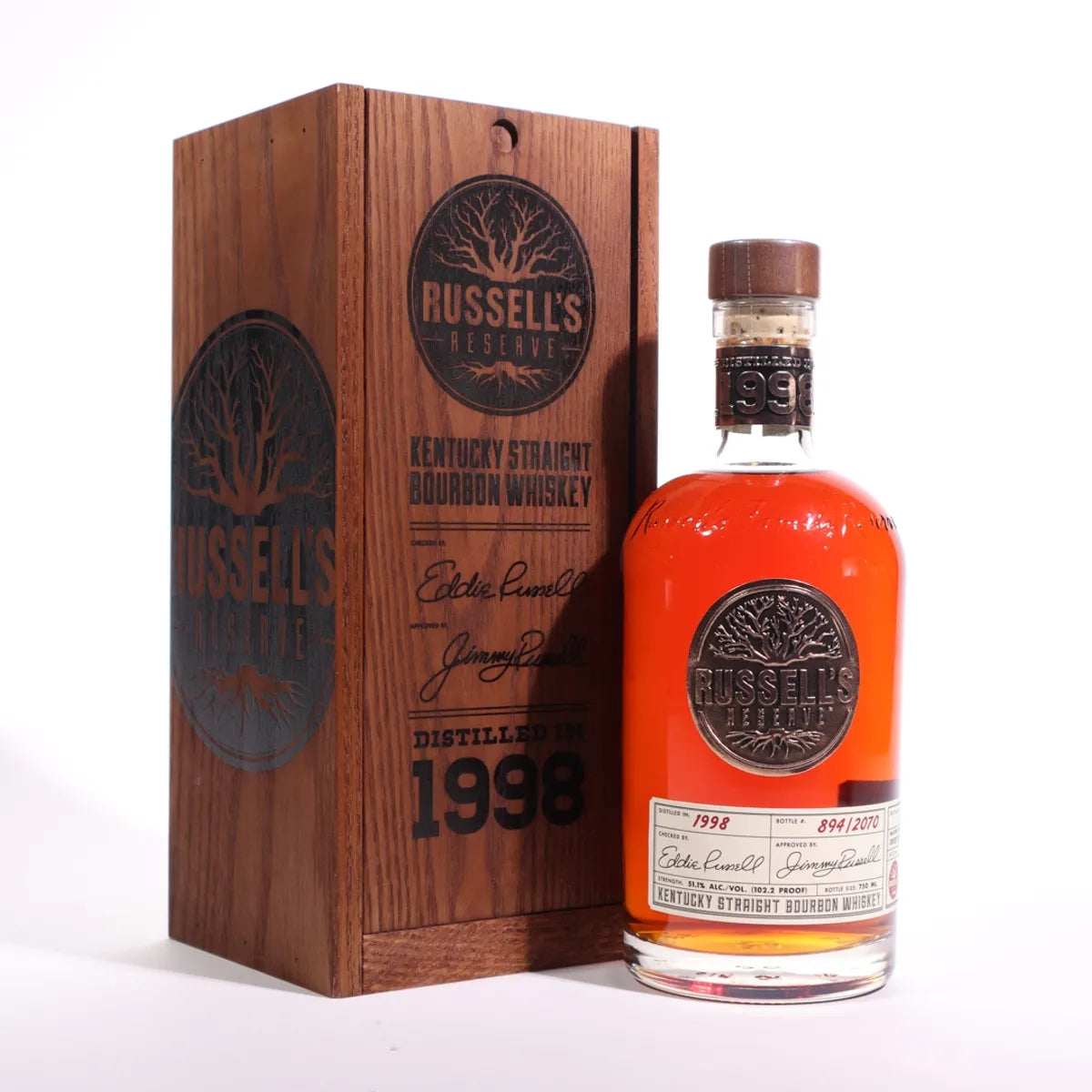 Russell's Reserve 1998 Kentucky Straight Bourbon Whiskey bottle