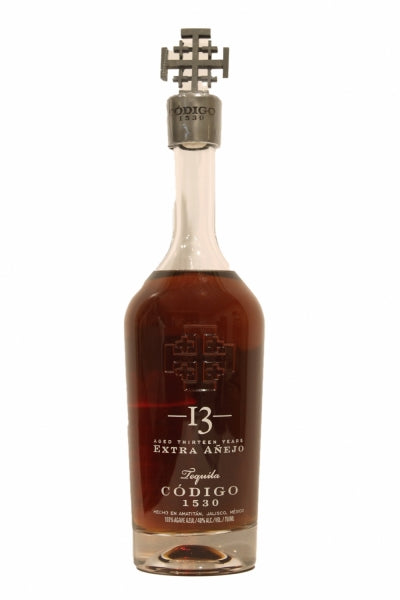 Código 1530 13 Year Old Añejo Tequila bottle