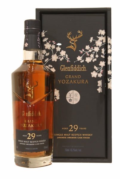 Glenfiddich Grand Yozakura 29 Year Old Single Malt Scotch Whisky bottle