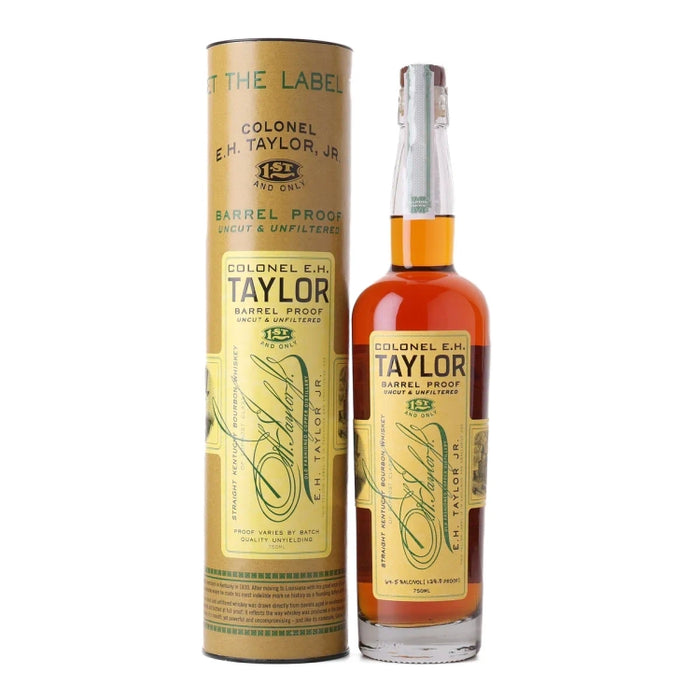 Colonel E.H. Taylor, Jr. Barrel Proof Batch #11 Bourbon Whiskey bottle