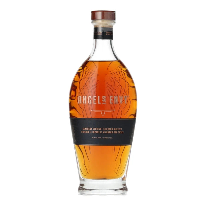 Angel's Envy Mizunara Cask Finish Bourbon Whiskey bottle